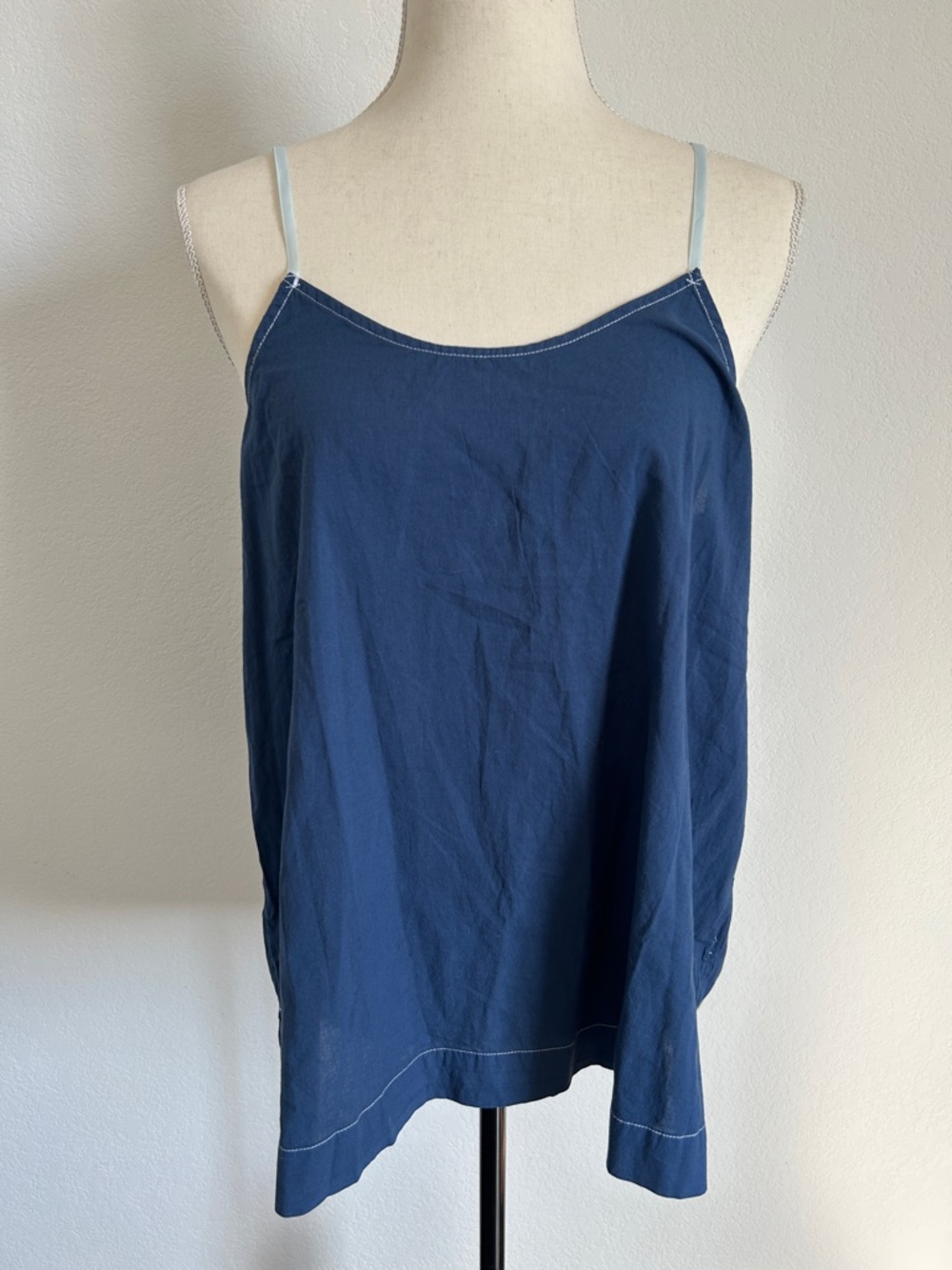 Carve Designs Zen Cami NWT Blue Strappy Loose & Flowing Tank Top Sz M